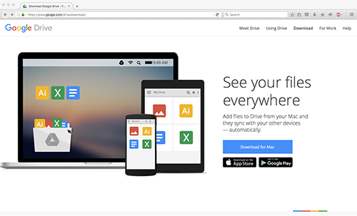 Google drive mac app download